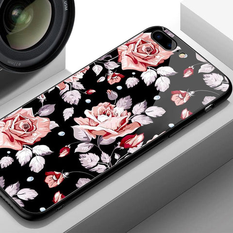 Oppo A83 Cover - Floral Series - HQ Ultra Shine Premium Infinity Glass Soft Silicon Borders Case