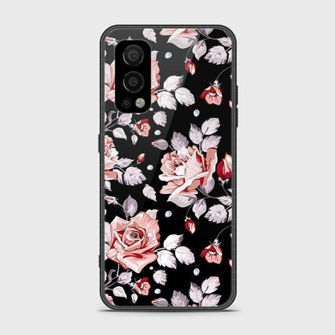 OnePlus Nord 2 Cover- Floral Series - HQ Ultra Shine Premium Infinity Glass Soft Silicon Borders Case