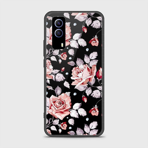 Vivo Y53s 5G Cover - Floral Series - HQ Ultra Shine Premium Infinity Glass Soft Silicon Borders Case