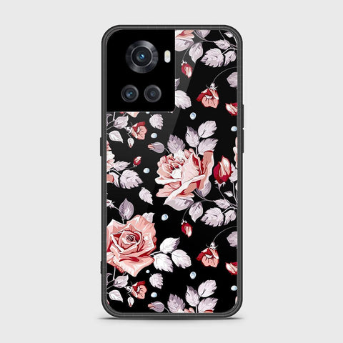 OnePlus 10R Cover- Floral Series - HQ Ultra Shine Premium Infinity Glass Soft Silicon Borders Case