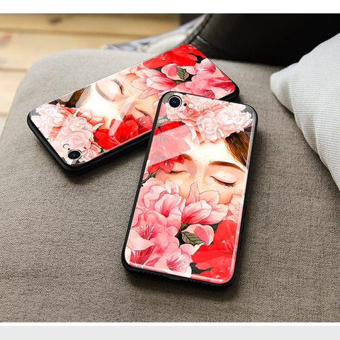 Realme C53 Cover- Floral Series - HQ Ultra Shine Premium Infinity Glass Soft Silicon Borders Case