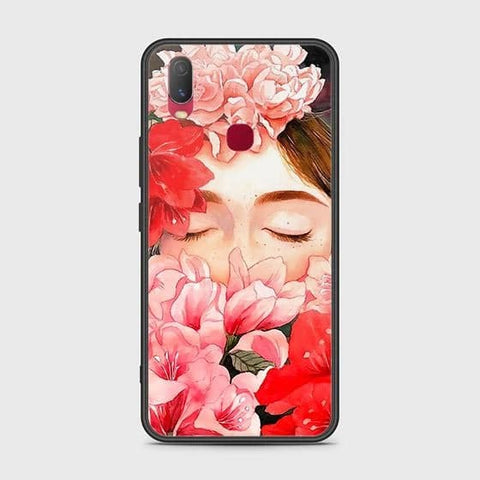 Vivo Y11 2019 Cover - Floral Series - HQ Ultra Shine Premium Infinity Glass Soft Silicon Borders Case