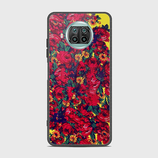 Xiaomi Mi 10T Lite Cover - Floral Series - HQ Ultra Shine Premium Infinity Glass Soft Silicon Borders Case