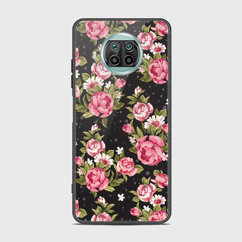 Xiaomi Mi 10T Lite Cover - Floral Series - HQ Ultra Shine Premium Infinity Glass Soft Silicon Borders Case