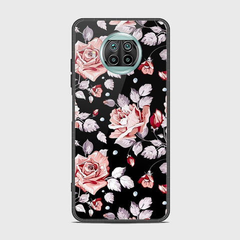 Xiaomi Mi 10T Lite Cover - Floral Series - HQ Ultra Shine Premium Infinity Glass Soft Silicon Borders Case