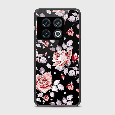 OnePlus 10 Pro Cover- Floral Series - HQ Ultra Shine Premium Infinity Glass Soft Silicon Borders Case