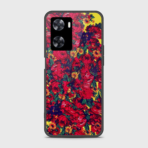 OnePlus Nord N20 SE Cover- Floral Series - HQ Ultra Shine Premium Infinity Glass Soft Silicon Borders Case