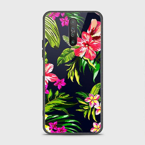 Xiaomi Poco X2 Cover - Floral Series - HQ Ultra Shine Premium Infinity Glass Soft Silicon Borders Case