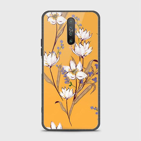 Xiaomi Poco X2 Cover - Floral Series - HQ Ultra Shine Premium Infinity Glass Soft Silicon Borders Case