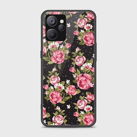 Realme 10 5G Cover- Floral Series - HQ Ultra Shine Premium Infinity Glass Soft Silicon Borders Case