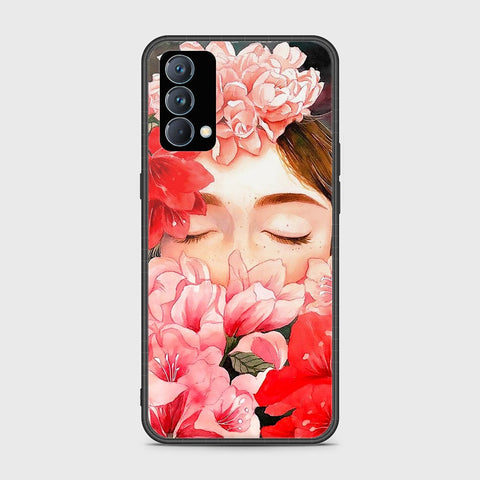 Realme GT Master Cover- Floral Series - HQ Ultra Shine Premium Infinity Glass Soft Silicon Borders Case