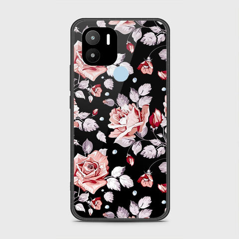 Xiaomi Redmi A2 Plus Cover- Floral Series - HQ Ultra Shine Premium Infinity Glass Soft Silicon Borders Case