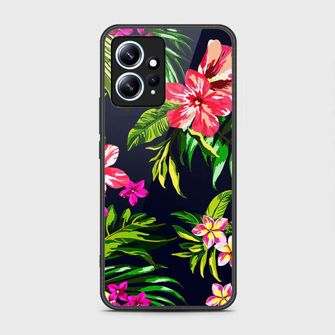 Xiaomi Redmi Note 12 4G Cover- Floral Series - HQ Ultra Shine Premium Infinity Glass Soft Silicon Borders Case