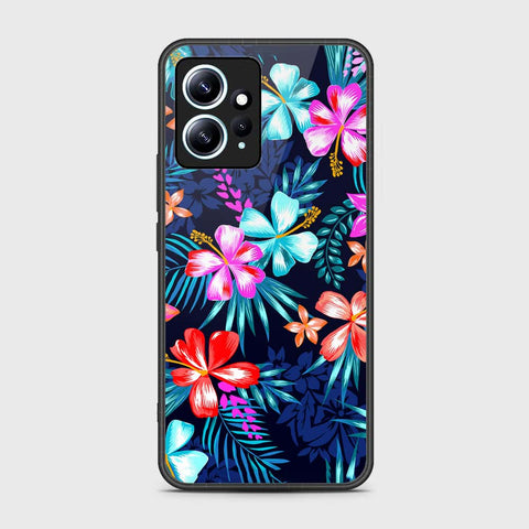 Xiaomi Redmi Note 12 4G Cover- Floral Series - HQ Ultra Shine Premium Infinity Glass Soft Silicon Borders Case