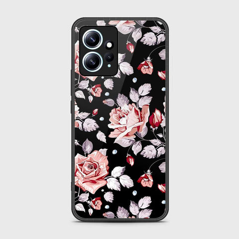 Xiaomi Redmi Note 12 4G Cover- Floral Series - HQ Ultra Shine Premium Infinity Glass Soft Silicon Borders Case