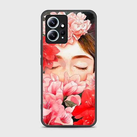 Xiaomi Redmi Note 12 4G Cover- Floral Series - HQ Ultra Shine Premium Infinity Glass Soft Silicon Borders Case