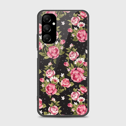 Samsung Galaxy A05s Cover- Floral Series - HQ Ultra Shine Premium Infinity Glass Soft Silicon Borders Case