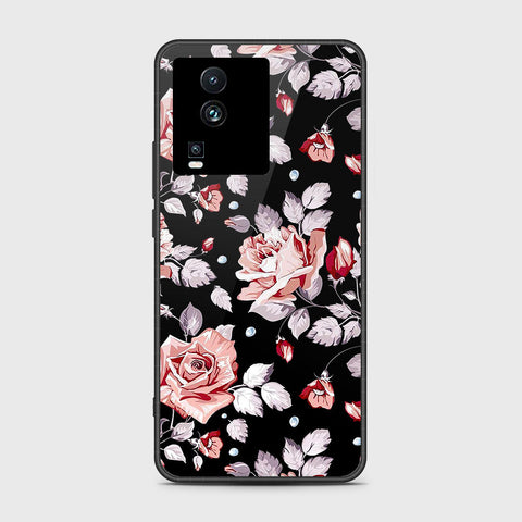 Vivo iQOO Neo 7 Cover- Floral Series - HQ Ultra Shine Premium Infinity Glass Soft Silicon Borders Case