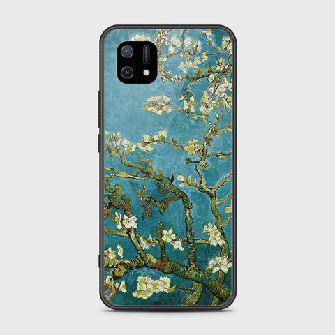 Oppo A16e Cover- Floral Series 2 - HQ Ultra Shine Premium Infinity Glass Soft Silicon Borders Case