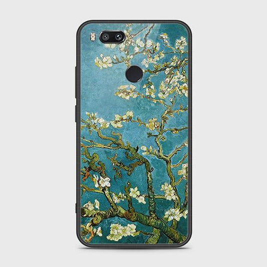 Xiaomi Mi A1 / Mi 5X Cover - Floral Series 2 - HQ Ultra Shine Premium Infinity Glass Soft Silicon Borders Case