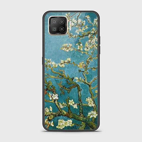 Oppo A93 Cover - Floral Series 2 - HQ Ultra Shine Premium Infinity Glass Soft Silicon Borders Case