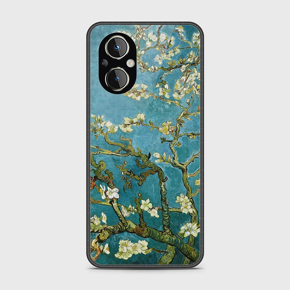 OnePlus Nord N20 5G Cover- Floral Series 2 - HQ Ultra Shine Premium Infinity Glass Soft Silicon Borders Case