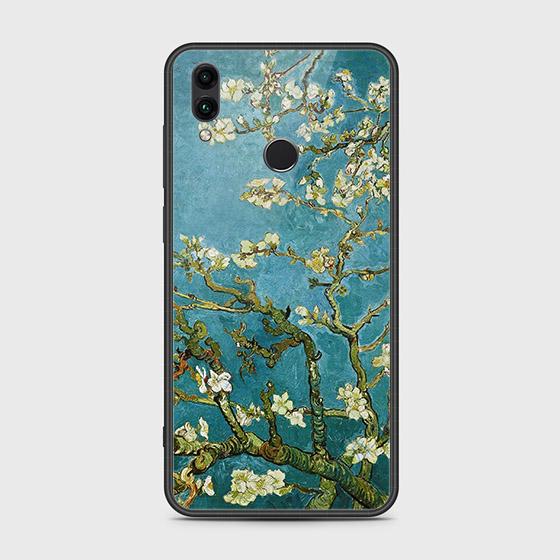 Huawei Honor 10 Lite Cover - Floral Series 2 - HQ Ultra Shine Premium Infinity Glass Soft Silicon Borders Case (Fast Delivery)(S)