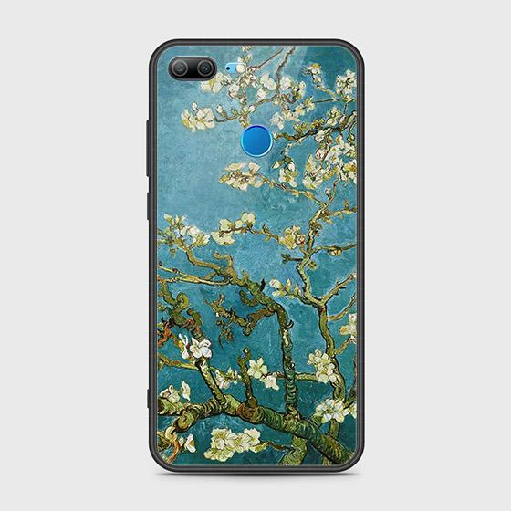 Huawei Honor 9 Lite Cover - Floral Series 2 - HQ Ultra Shine Premium Infinity Glass Soft Silicon Borders Case