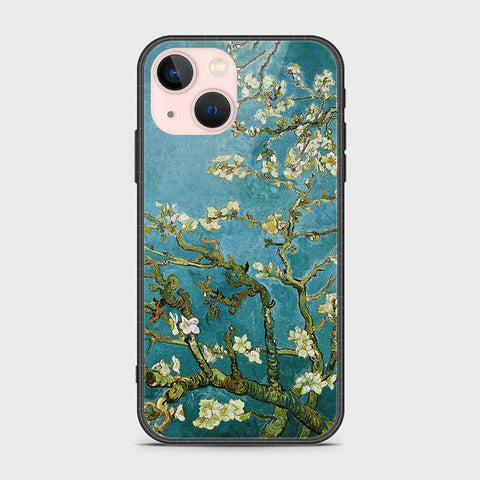 iPhone 14 Plus Cover- Floral Series 2 - HQ Ultra Shine Premium Infinity Glass Soft Silicon Borders Case