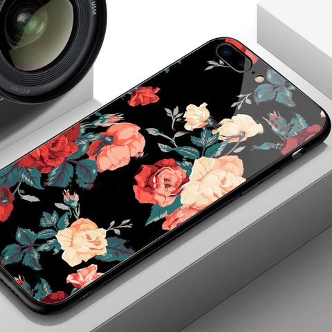 Oppo A83 Cover - Floral Series 2 - HQ Ultra Shine Premium Infinity Glass Soft Silicon Borders Case