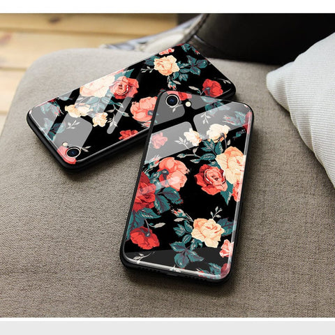 Infinix Hot 12i Cover- Floral Series 2 - HQ Ultra Shine Premium Infinity Glass Soft Silicon Borders Case