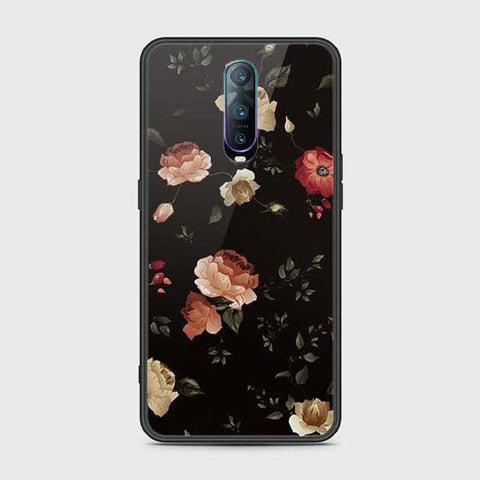 OPPO R17 Pro Cover - Floral Series 2 - HQ Ultra Shine Premium Infinity Glass Soft Silicon Borders Case