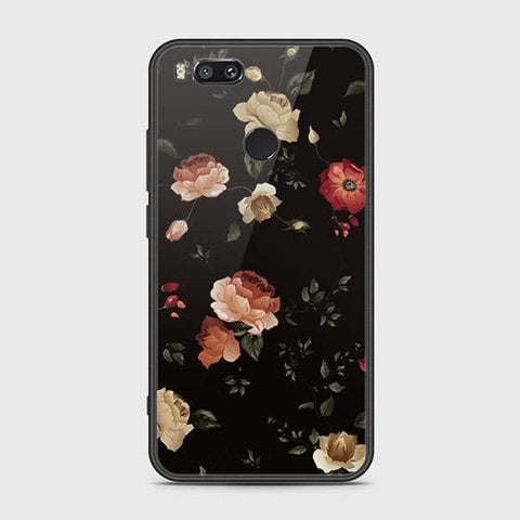 Xiaomi Mi A1 / Mi 5X Cover - Floral Series 2 - HQ Ultra Shine Premium Infinity Glass Soft Silicon Borders Case