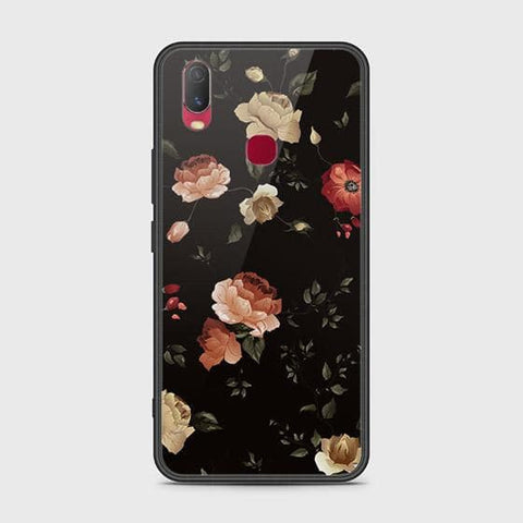 Vivo Y11 2019 Cover - Floral Series 2 - HQ Ultra Shine Premium Infinity Glass Soft Silicon Borders Case