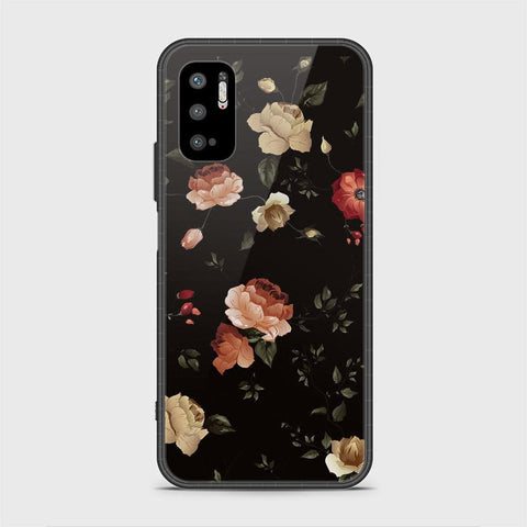 Xiaomi Redmi Note 10 5G Cover - Floral Series 2 - HQ Ultra Shine Premium Infinity Glass Soft Silicon Borders Case