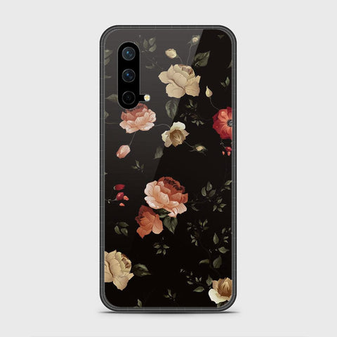 OnePlus Nord CE 5G Cover- Floral Series 2 - HQ Ultra Shine Premium Infinity Glass Soft Silicon Borders Case