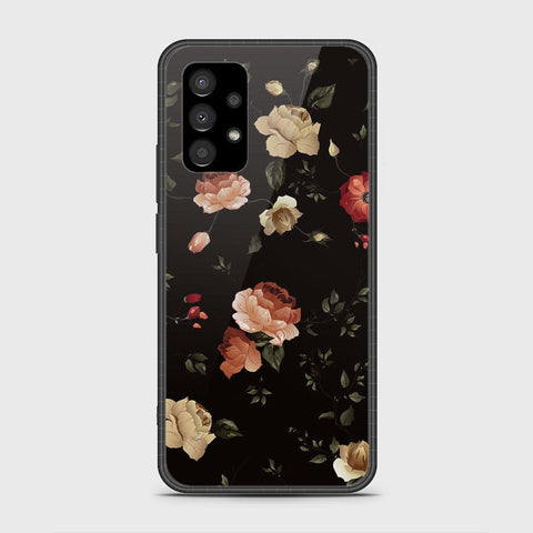 Samsung Galaxy A73 5G Cover- Floral Series 2 - HQ Ultra Shine Premium Infinity Glass Soft Silicon Borders Case