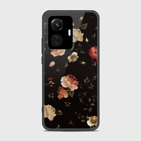 Vivo Y55 4G Cover- Floral Series 2 - HQ Ultra Shine Premium Infinity Glass Soft Silicon Borders Case