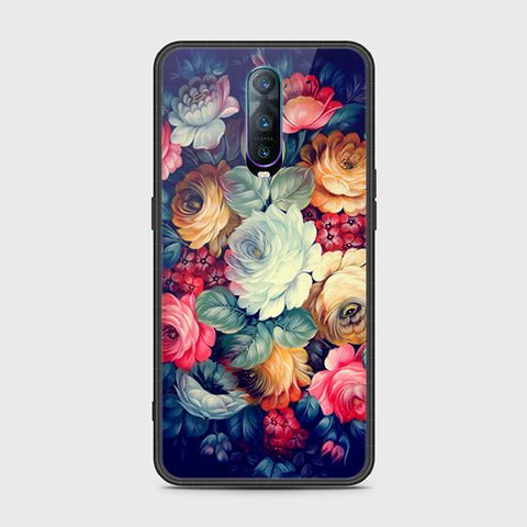 OPPO R17 Pro Cover - Floral Series 2 - HQ Ultra Shine Premium Infinity Glass Soft Silicon Borders Case