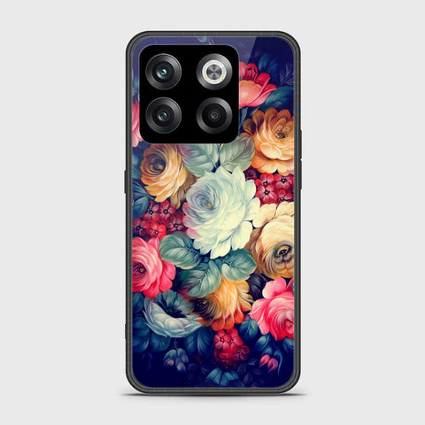 OnePlus Ace Pro Cover- Floral Series 2 - HQ Ultra Shine Premium Infinity Glass Soft Silicon Borders Case