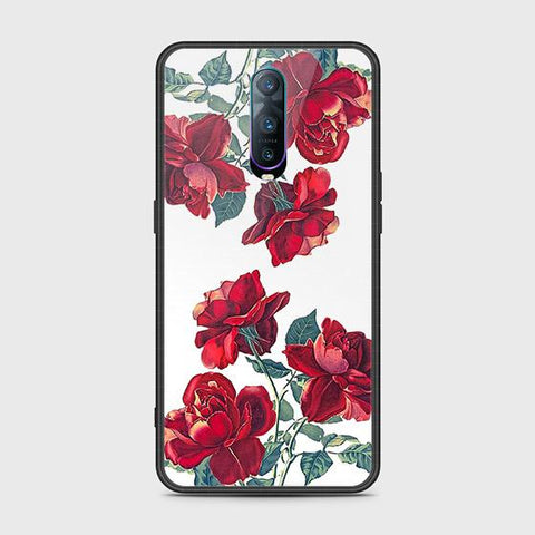 OPPO R17 Pro Cover - Floral Series 2 - HQ Ultra Shine Premium Infinity Glass Soft Silicon Borders Case