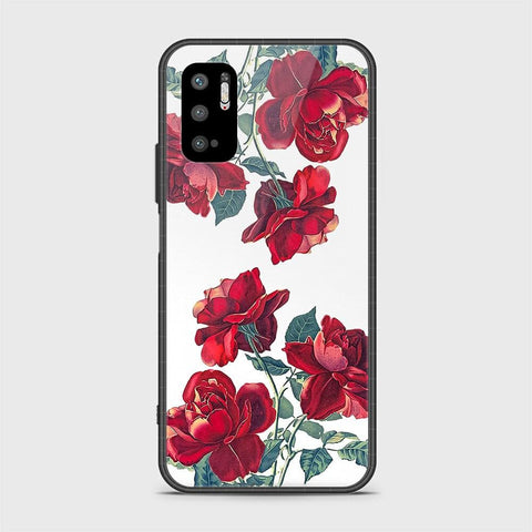 Xiaomi Redmi Note 10 5G Cover - Floral Series 2 - HQ Ultra Shine Premium Infinity Glass Soft Silicon Borders Case