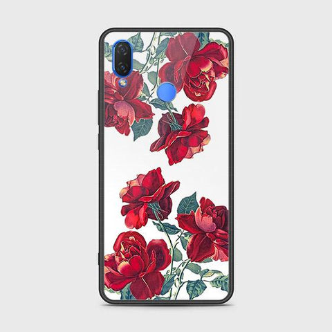 Honor 8C Cover - Floral Series 2 - HQ Ultra Shine Premium Infinity Glass Soft Silicon Borders Case