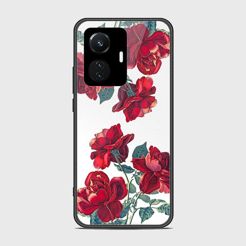 Vivo Y55 4G Cover- Floral Series 2 - HQ Ultra Shine Premium Infinity Glass Soft Silicon Borders Case