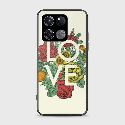 OnePlus Ace Racing Cover- Floral Series 2 - HQ Ultra Shine Premium Infinity Glass Soft Silicon Borders Case