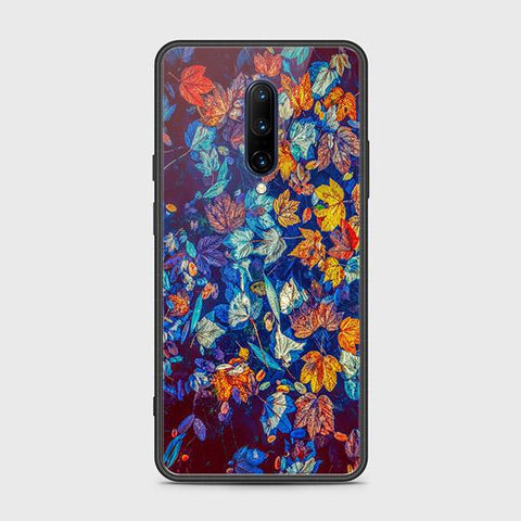 OnePlus 7 Pro Cover - Floral Series 2 - HQ Ultra Shine Premium Infinity Glass Soft Silicon Borders Case