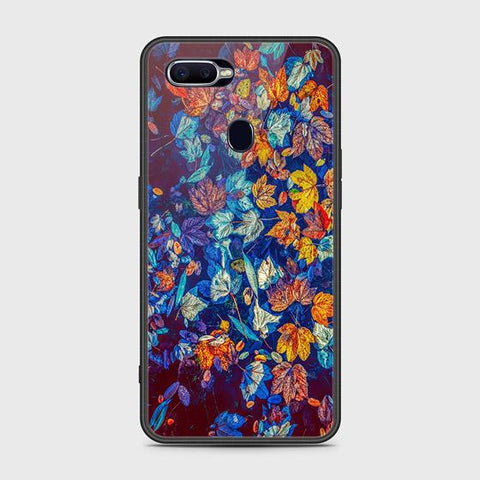 Oppo F9 / F9 Pro Cover - Floral Series 2 - HQ Ultra Shine Premium Infinity Glass Soft Silicon Borders Case