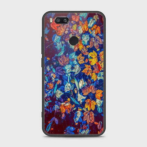 Xiaomi Mi A1 / Mi 5X Cover - Floral Series 2 - HQ Ultra Shine Premium Infinity Glass Soft Silicon Borders Case