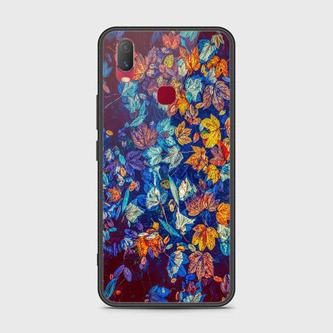 Vivo Y11 2019 Cover - Floral Series 2 - HQ Ultra Shine Premium Infinity Glass Soft Silicon Borders Case