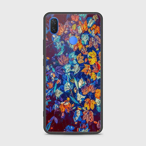 Honor 8C Cover - Floral Series 2 - HQ Ultra Shine Premium Infinity Glass Soft Silicon Borders Case